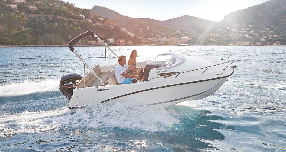 Quicksilver 505 Activ Cabin med Mercury