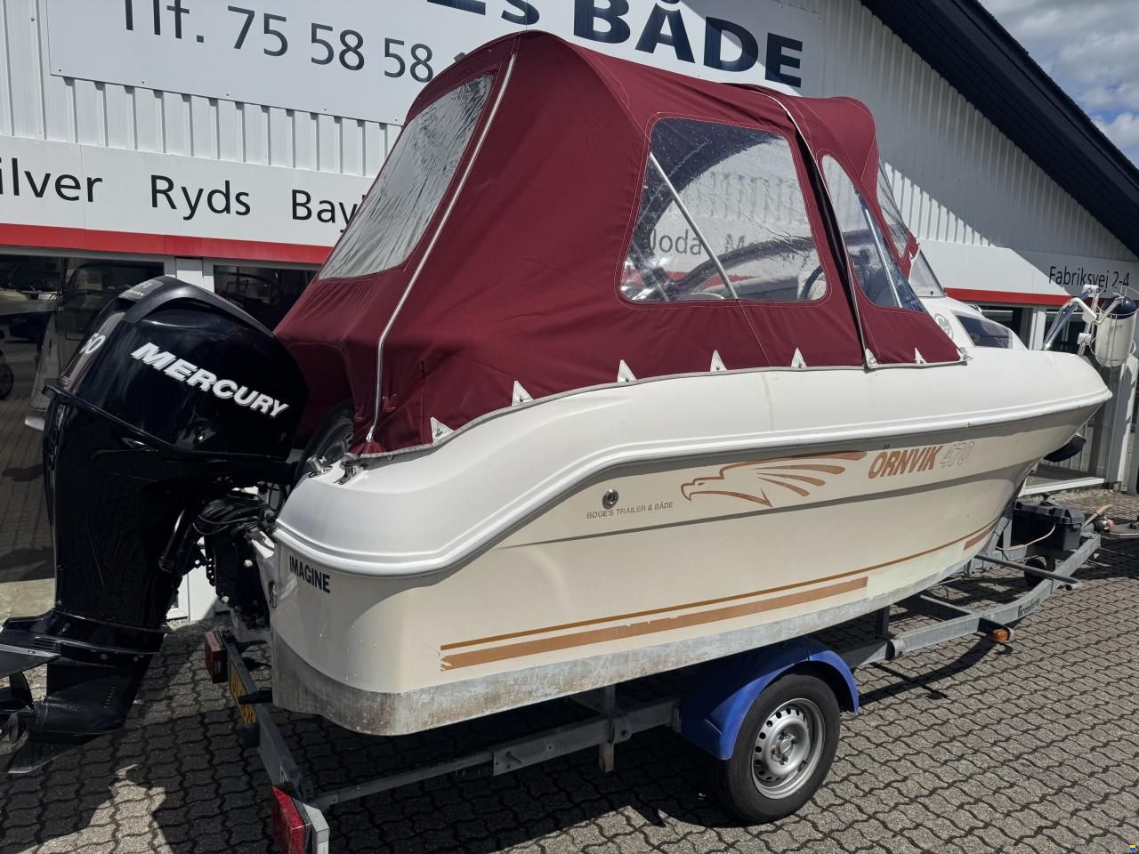 Ørnvik 470 Cruiser med 50 hk Mercury-EFI