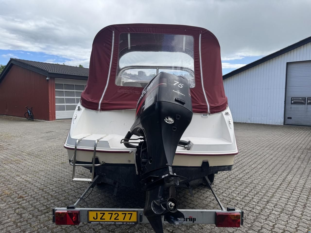 Ørnvik 540 Cruiser med F75 Mercury 1,6L