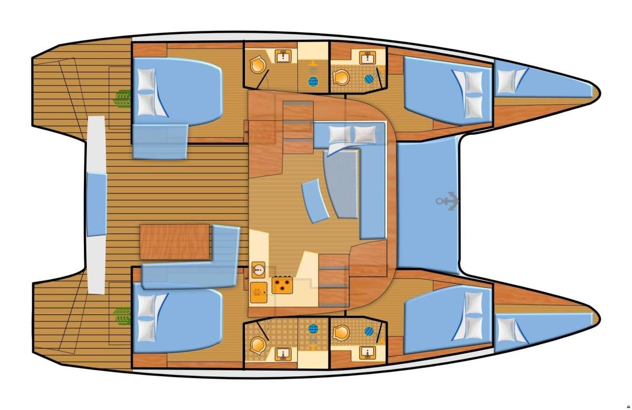 Lagoon 42 A/C