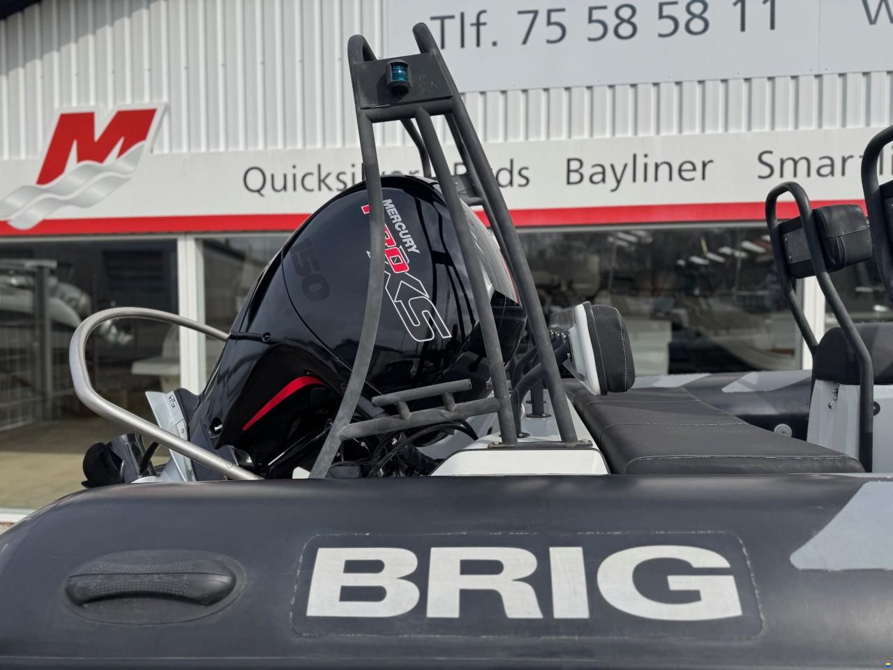 Brig Inflatable Boats 610 Navigator RIB med F150 Mercury-EFI P