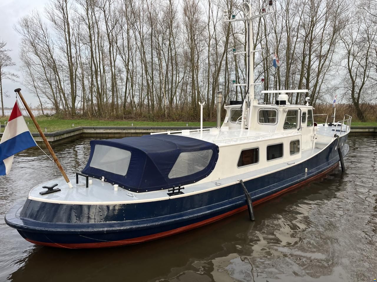 Barkas 16,5 m - woonschip