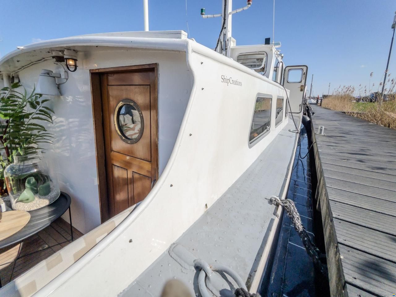 Barkas 16,5 m - woonschip