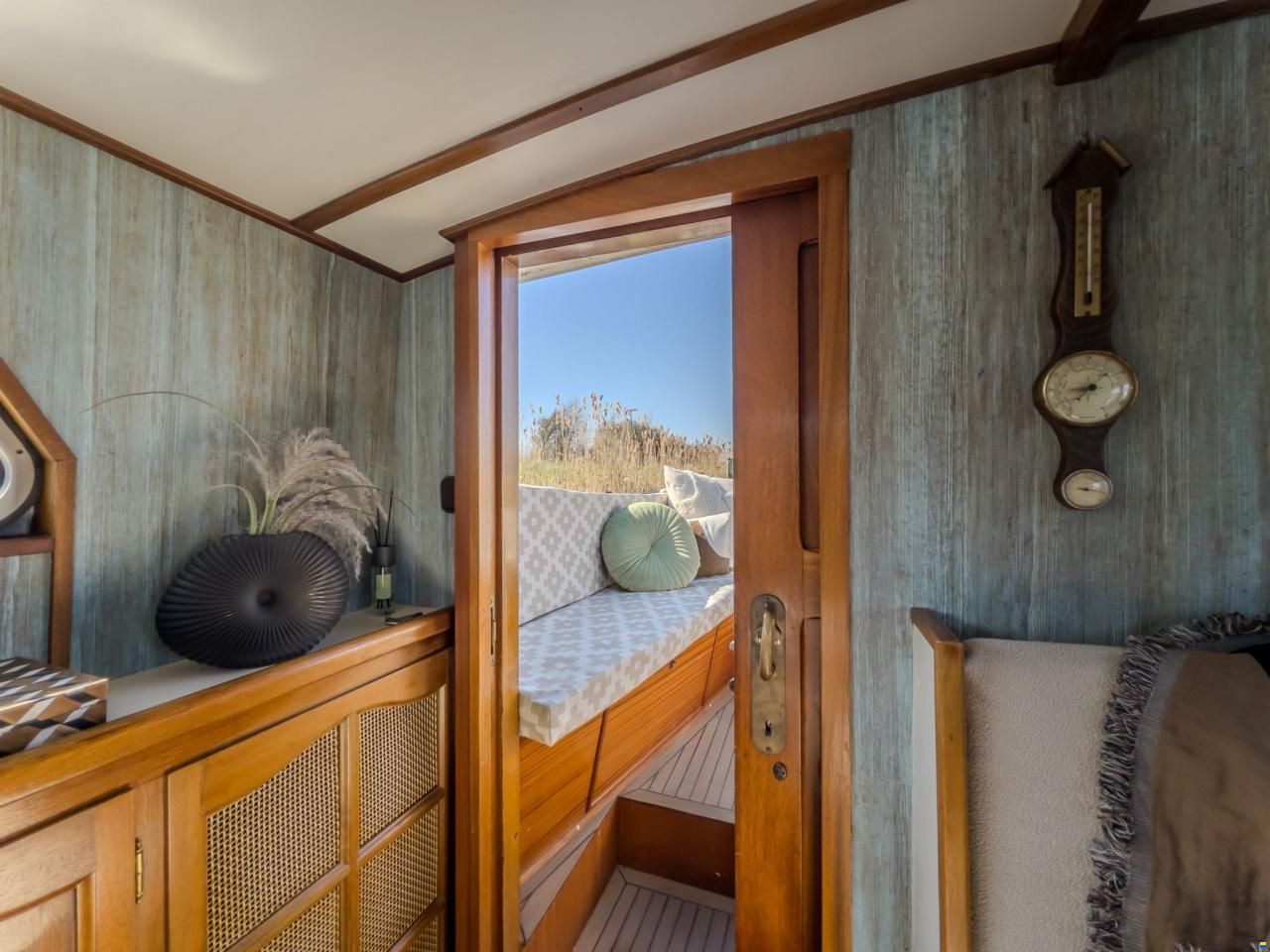 Barkas 16,5 m - woonschip