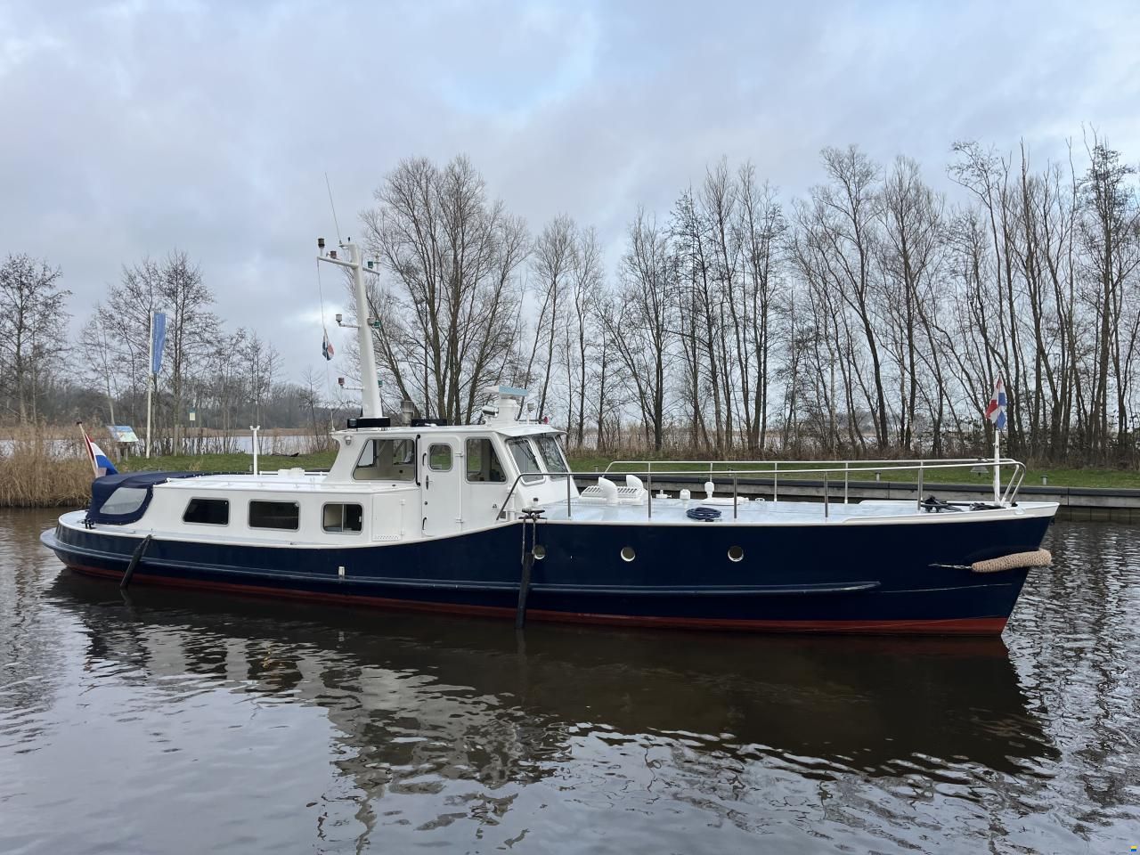 Barkas 16,5 m - woonschip
