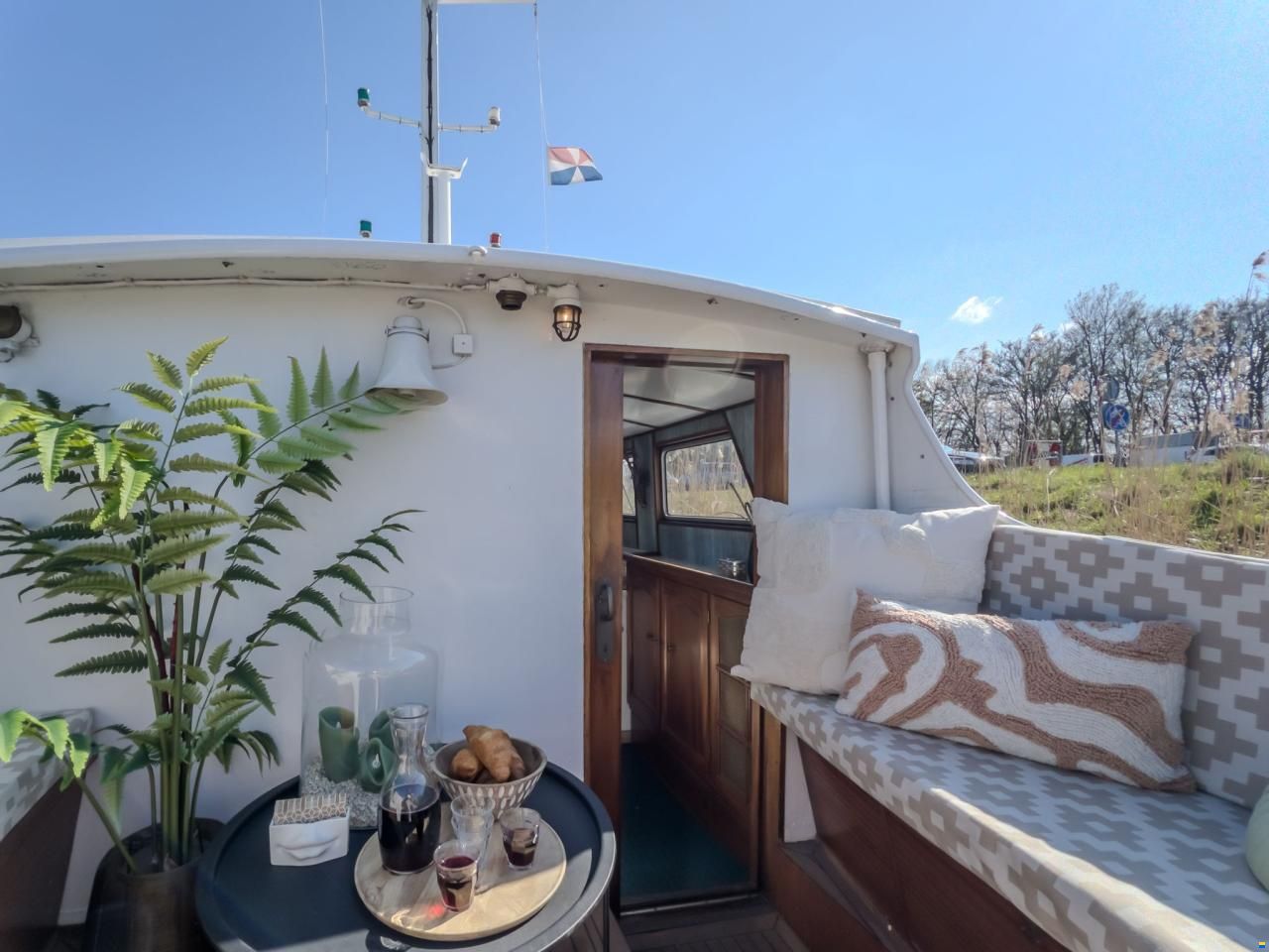 Barkas 16,5 m - woonschip