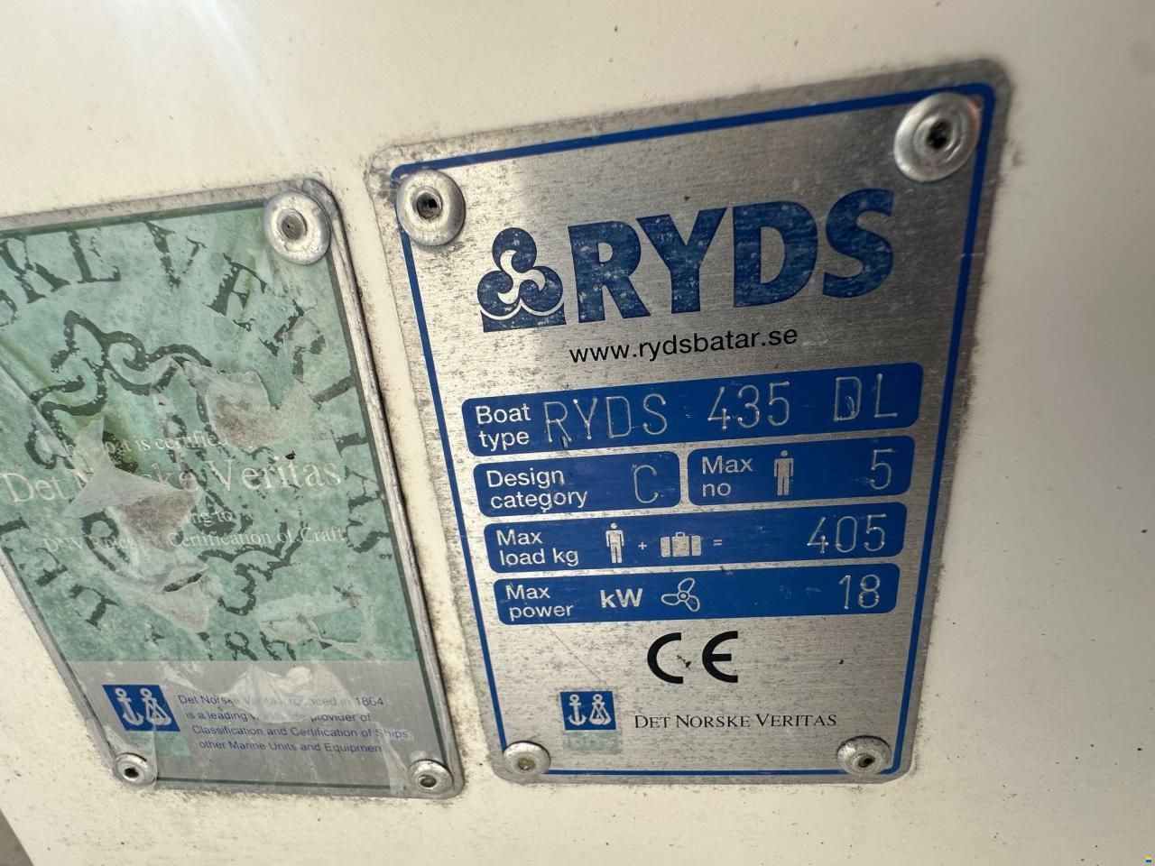 Ryds 435 DL Mariner 25 HK EFI