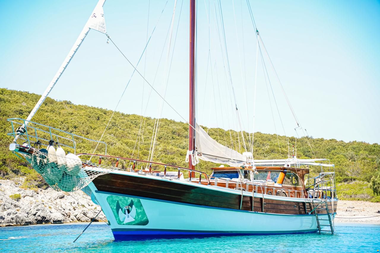 Klassische Bodrum-Gulet 55