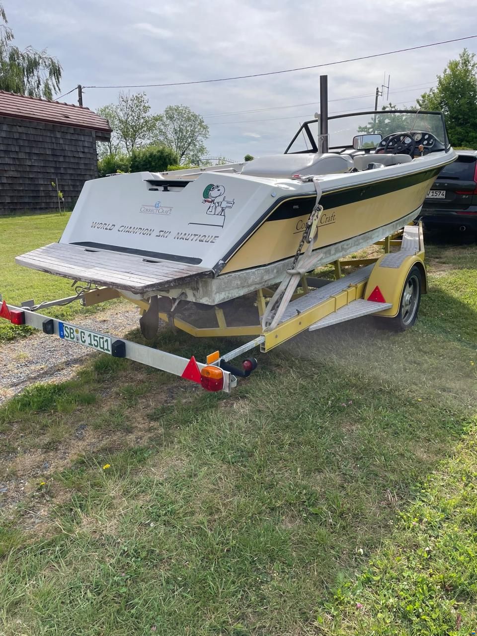 Correct Craft Ski Nautique + Bootsanhänger