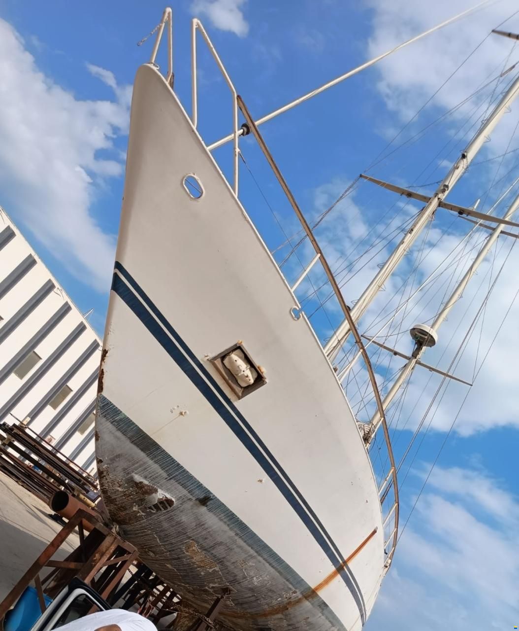 Steel schooner