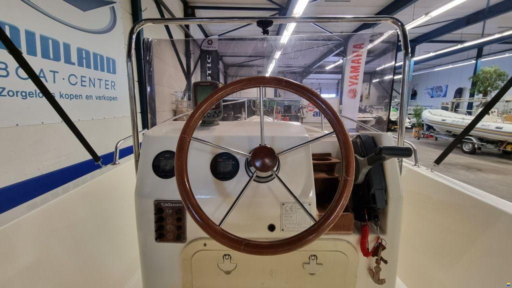 Cad 18 Open Met Yamaha F60EFI en trailer