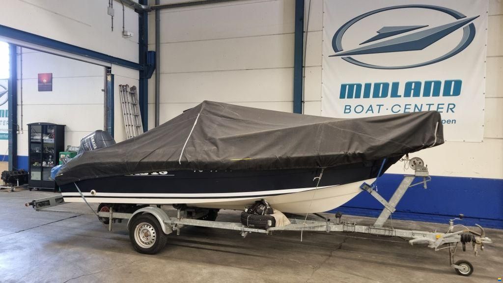 Cad 18 Open Met Yamaha F60EFI en trailer