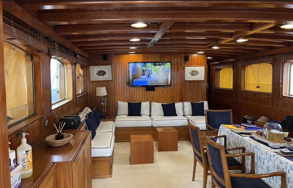 Psarros Shipyard Traditional Motor Sailer Kaiki