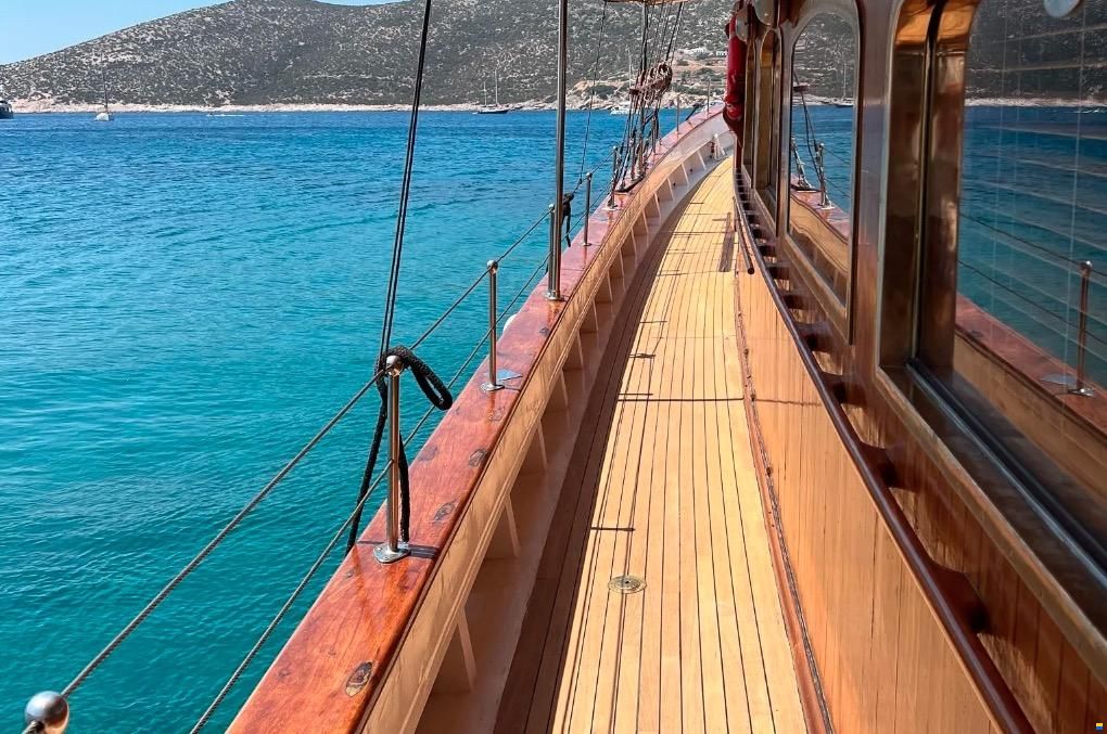 Psarros Shipyard Traditional Motor Sailer Kaiki