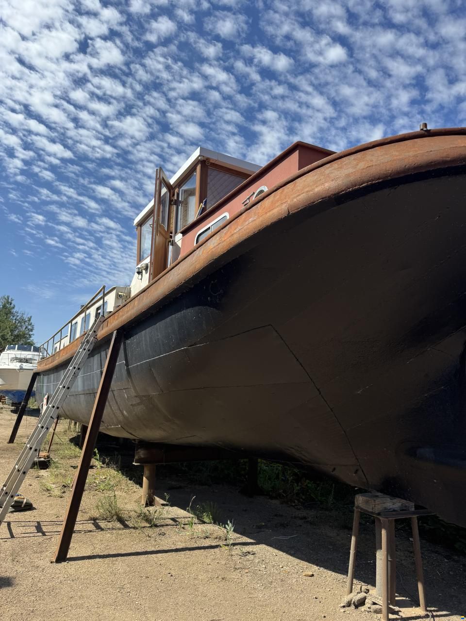 Luxemotor Dutch barge