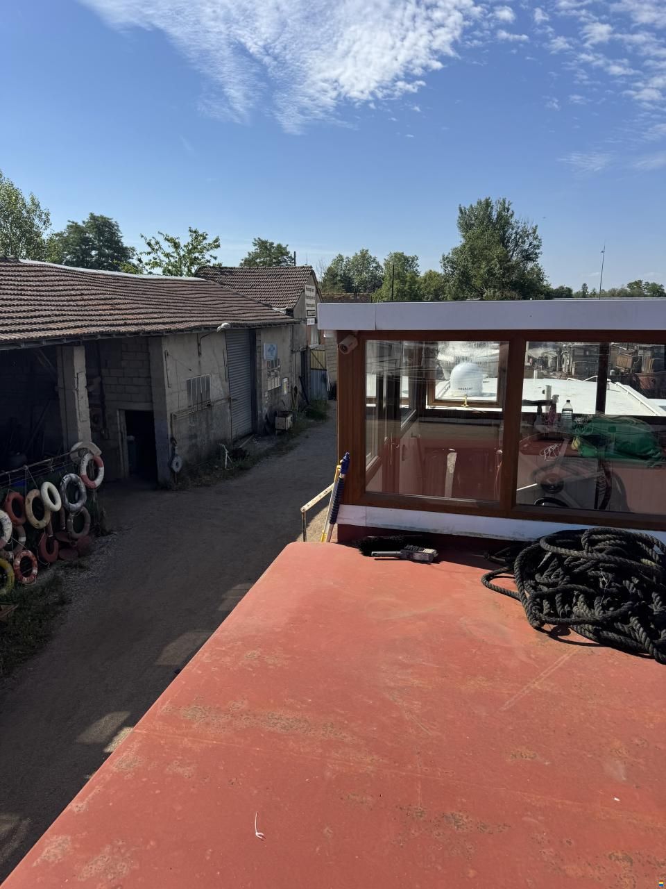 Luxemotor Dutch barge