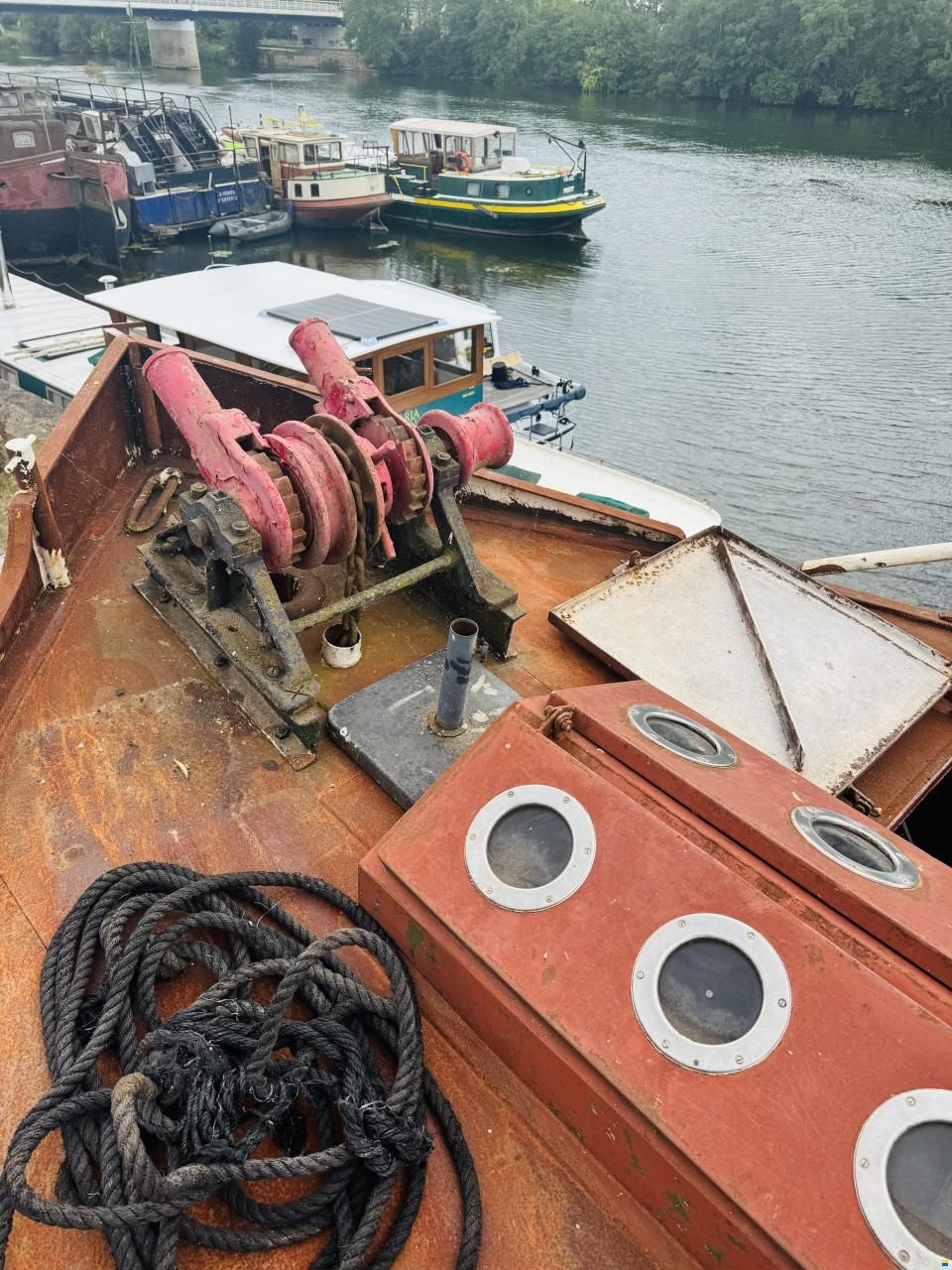 Luxemotor Dutch barge