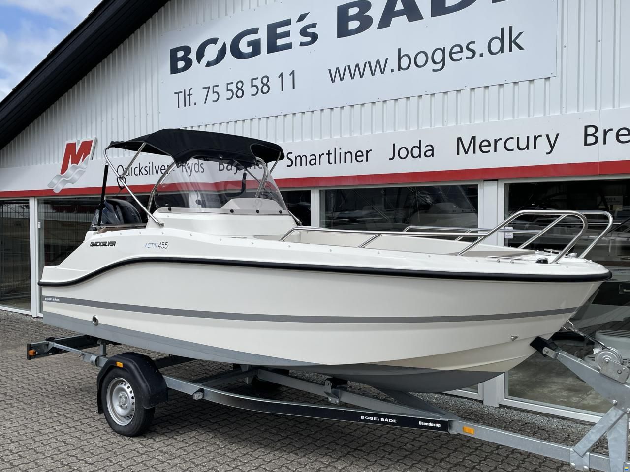 Quicksilver Activ 455 Open med F60 Mercury-EFI 4 tak
