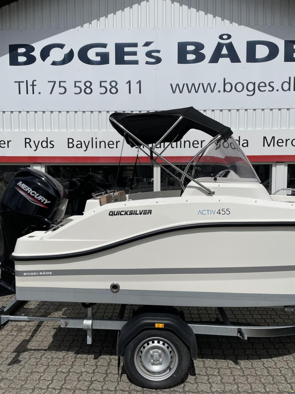 Quicksilver Activ 455 Open med F60 Mercury-EFI 4 tak