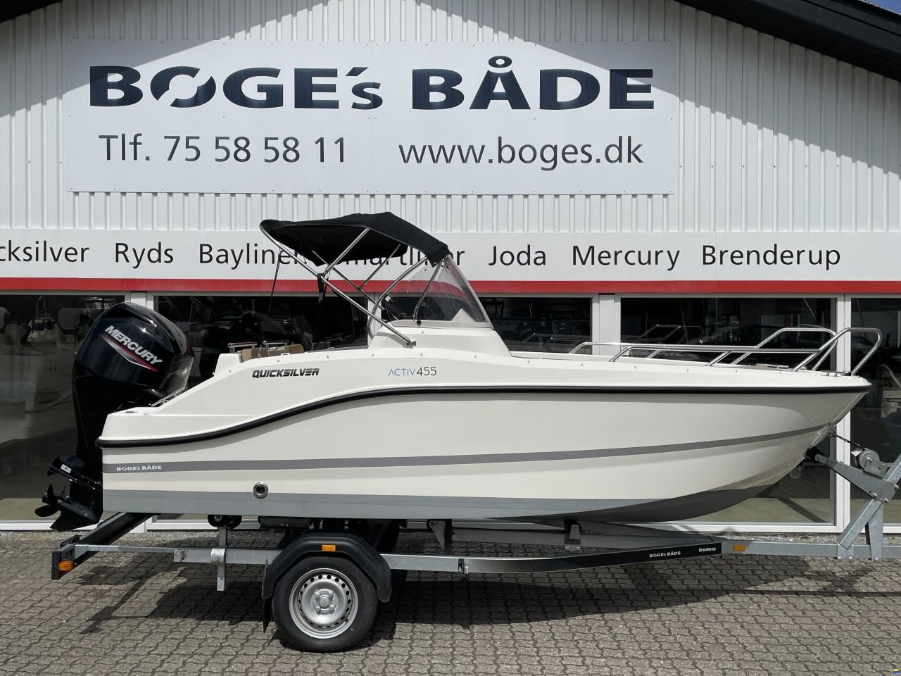 Quicksilver Activ 455 Open med F60 Mercury-EFI 4 tak