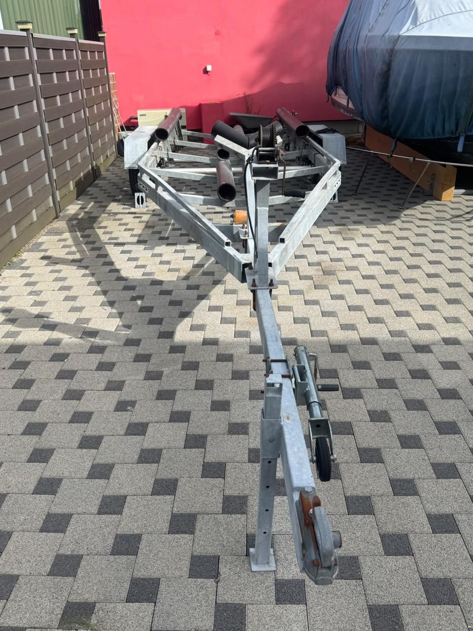 Schwerlast-Bootstrailer-Tandemachse