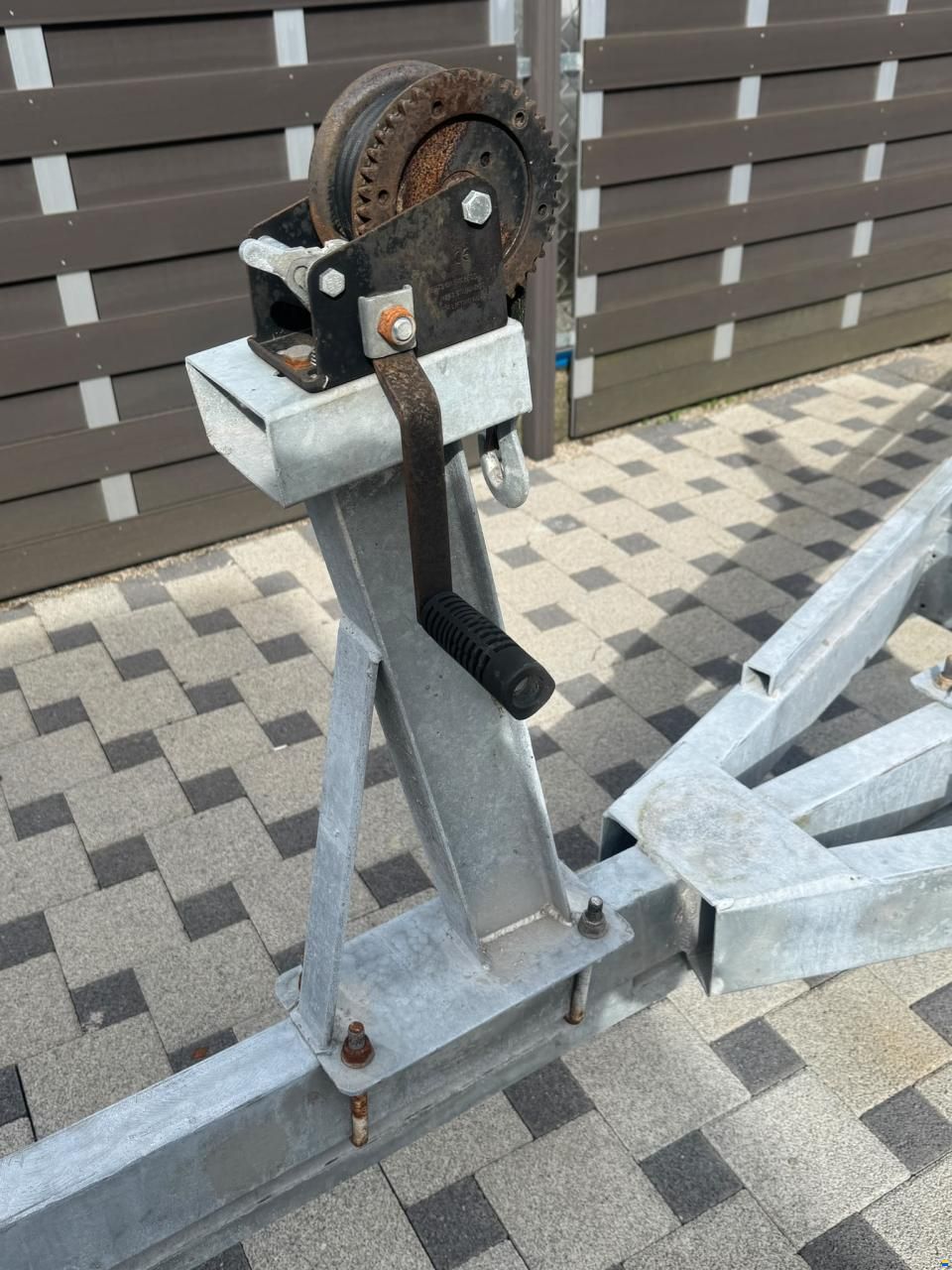 Schwerlast-Bootstrailer-Tandemachse