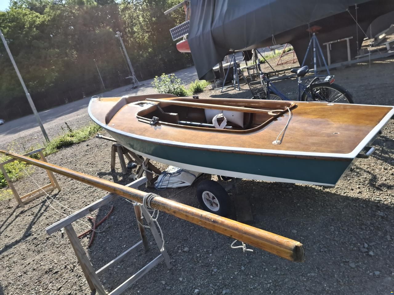 Classic Wooden Snipe Dinghy