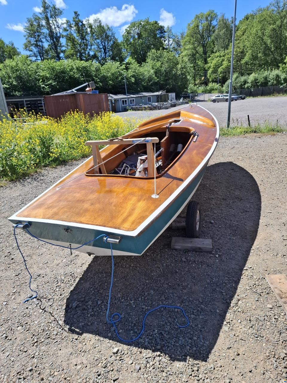 Classic Wooden Snipe Dinghy