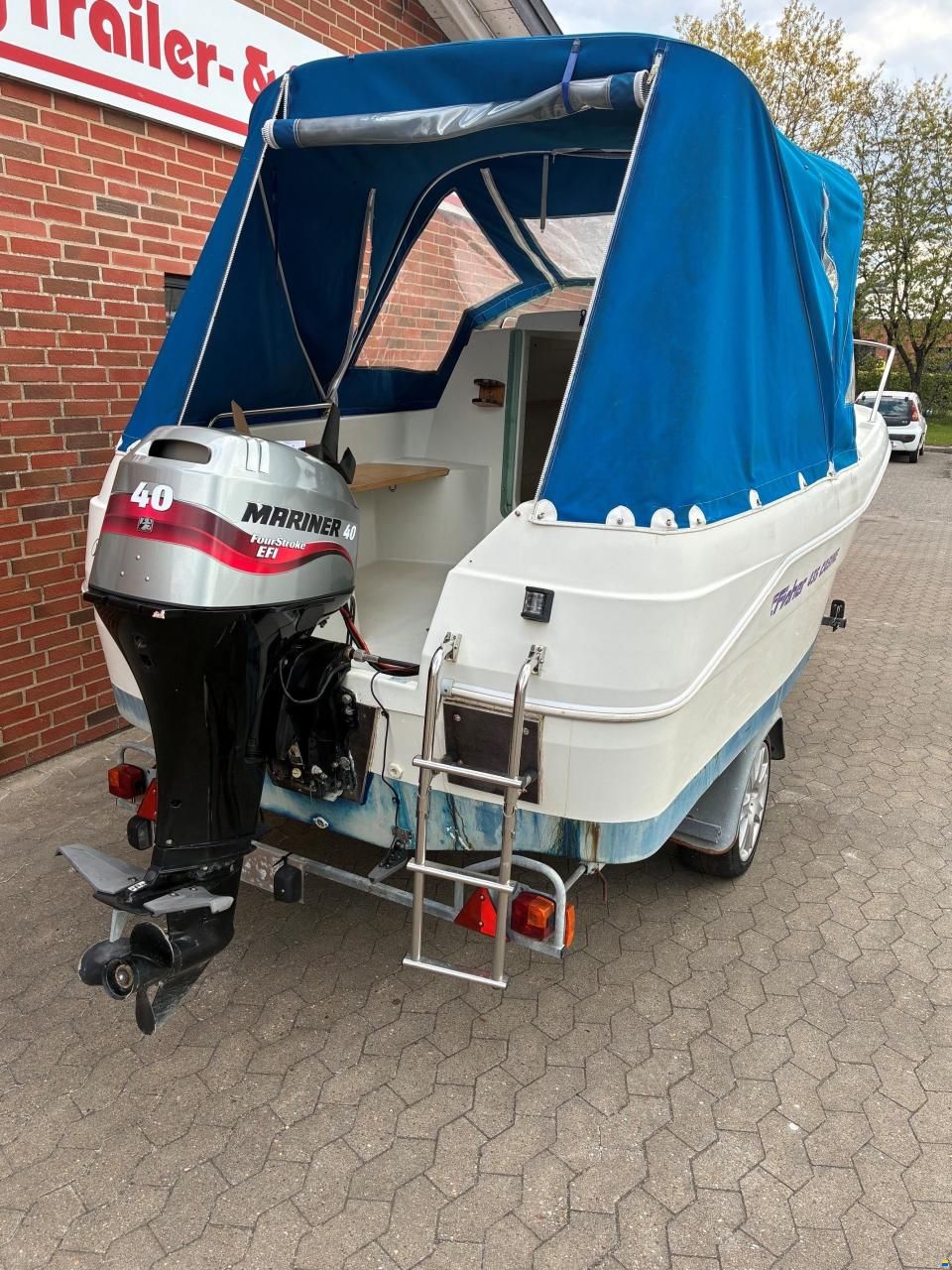 Örnvik Fisher 435 Cabin m/Mariner F40 hk EFI 4-