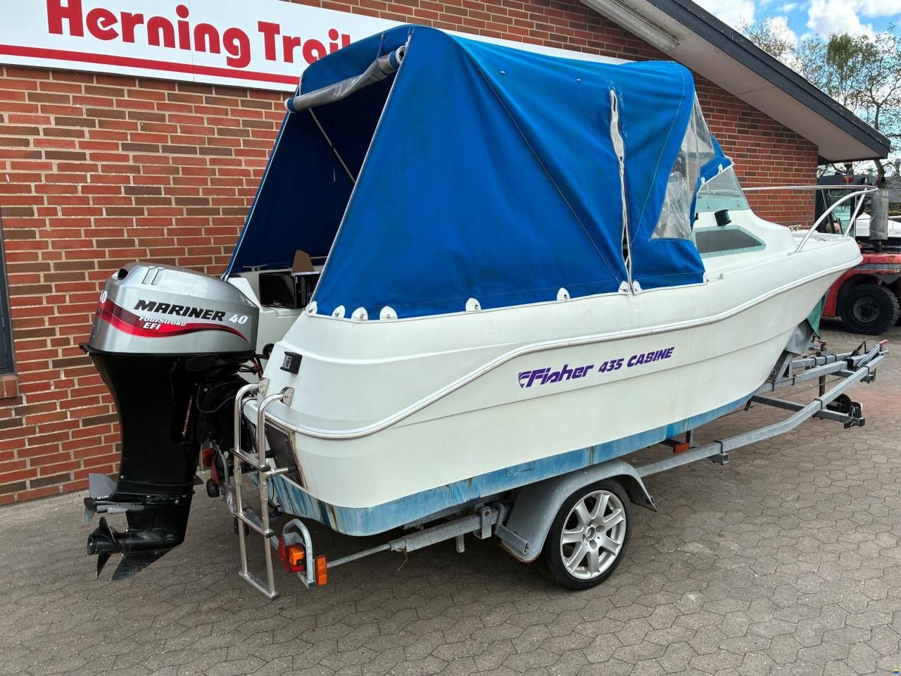 Örnvik Fisher 435 Cabin m/Mariner F40 hk EFI 4-