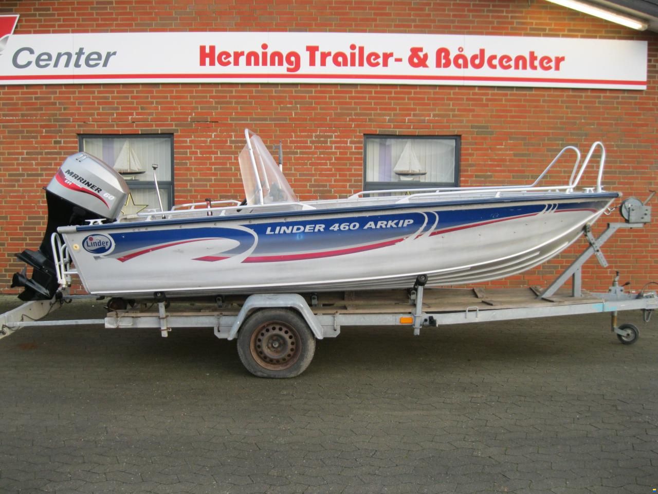 Linder Arkip 460 m/Mariner F60 hk EFI 4-takt