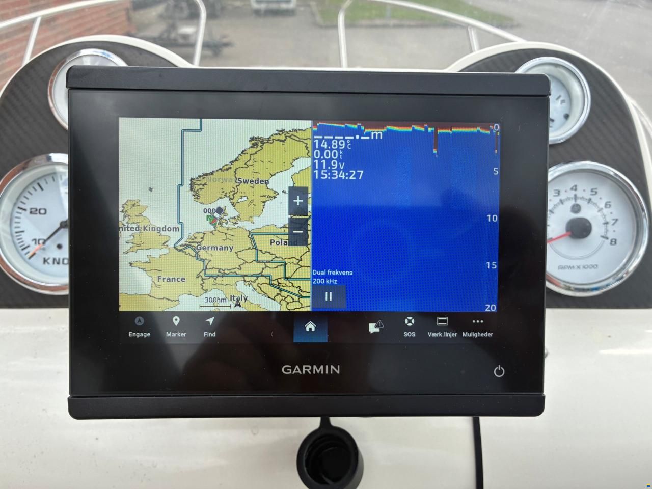 Quicksilver 555 Open m/Mercury F150 hk EFI 4-takt og