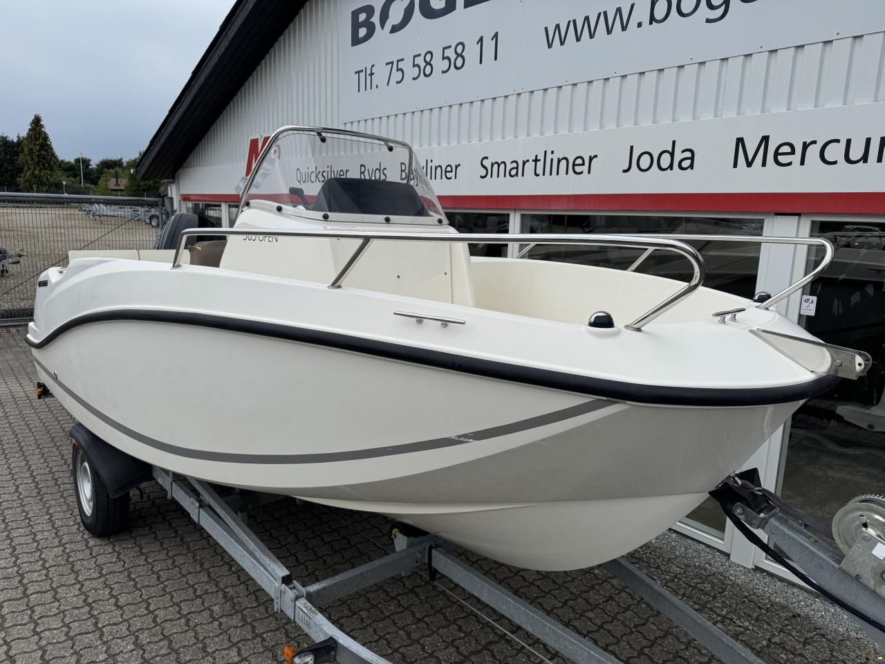 Quicksilver Activ 505 Open med F80 Mercury-EFI 4 tak