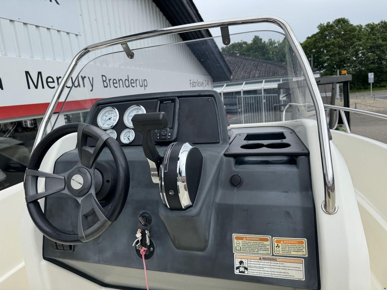 Quicksilver Activ 505 Open med F80 Mercury-EFI 4 tak