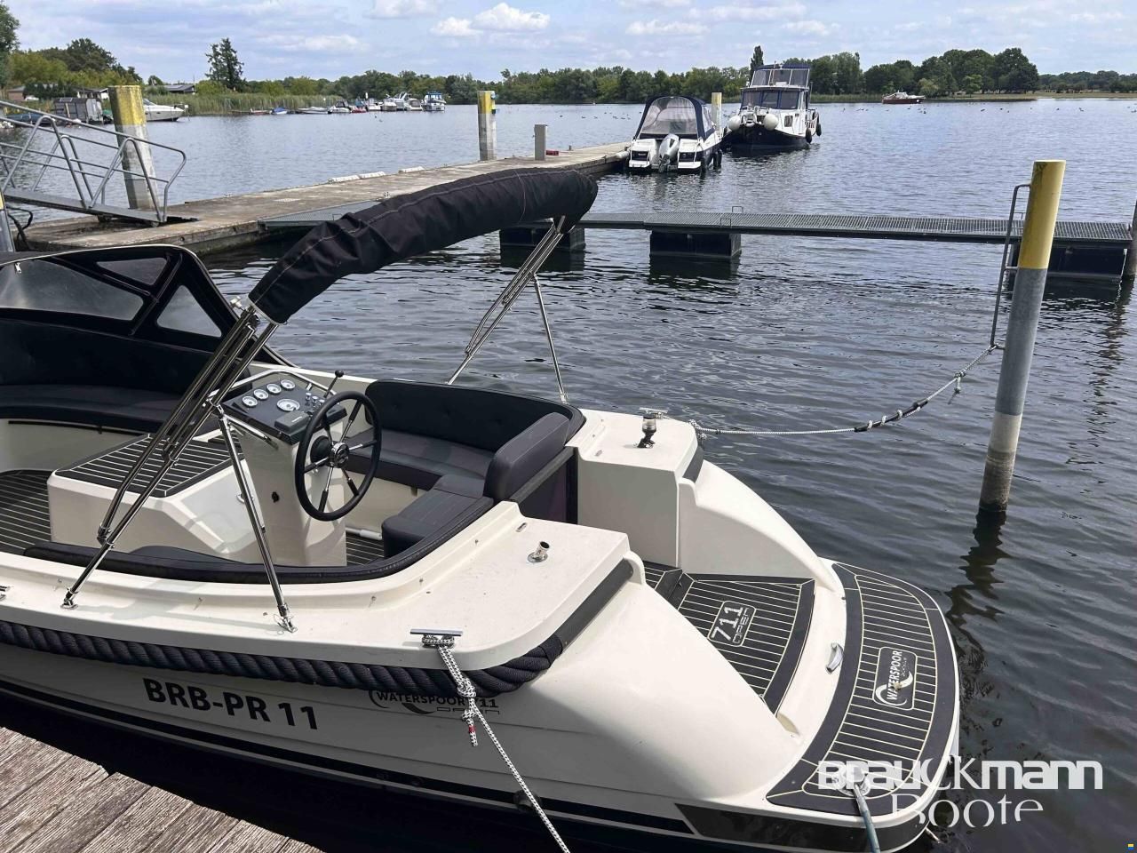 Waterspoor Tendersloep 711 open