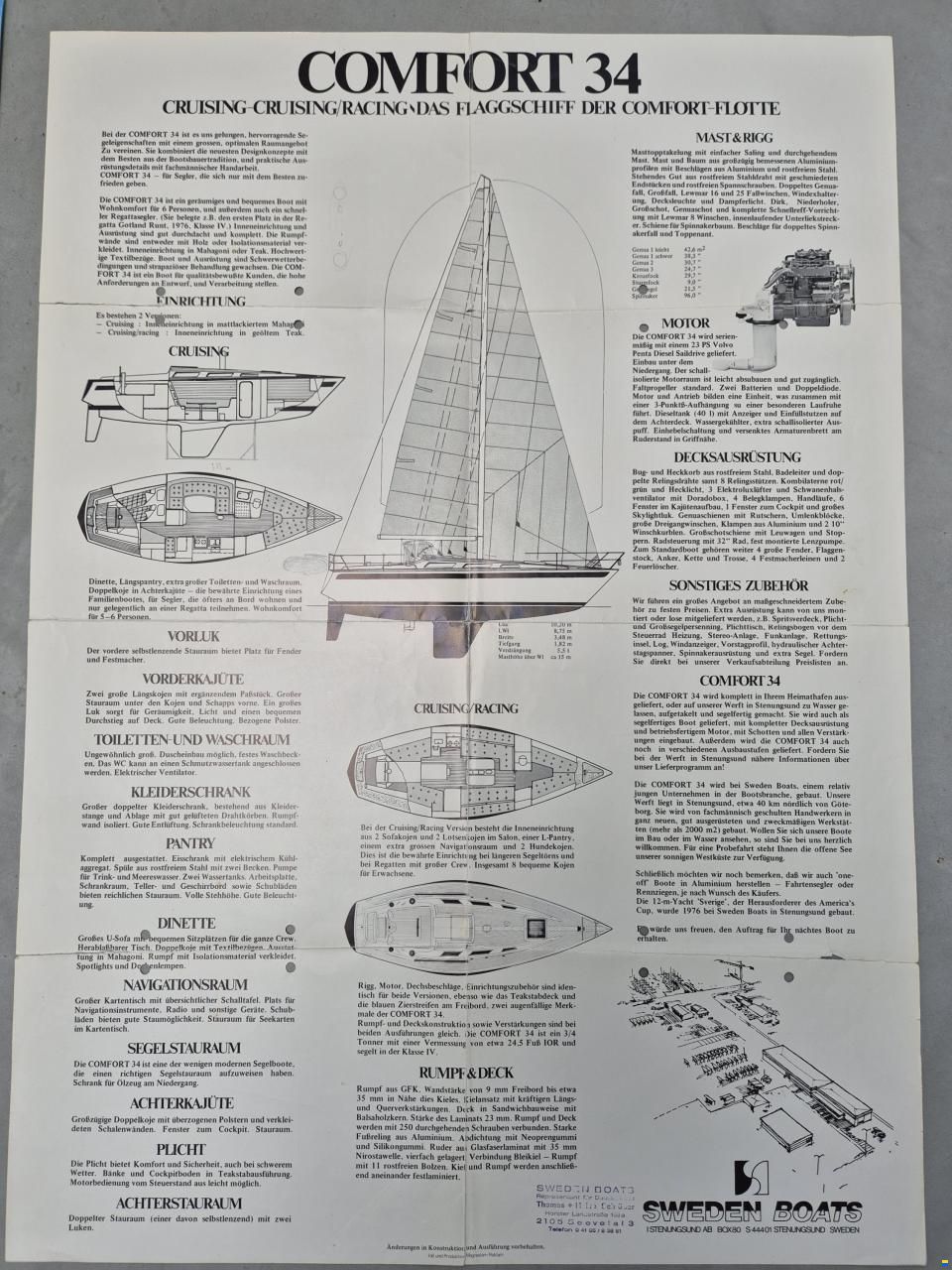 Sweden Yachts C34