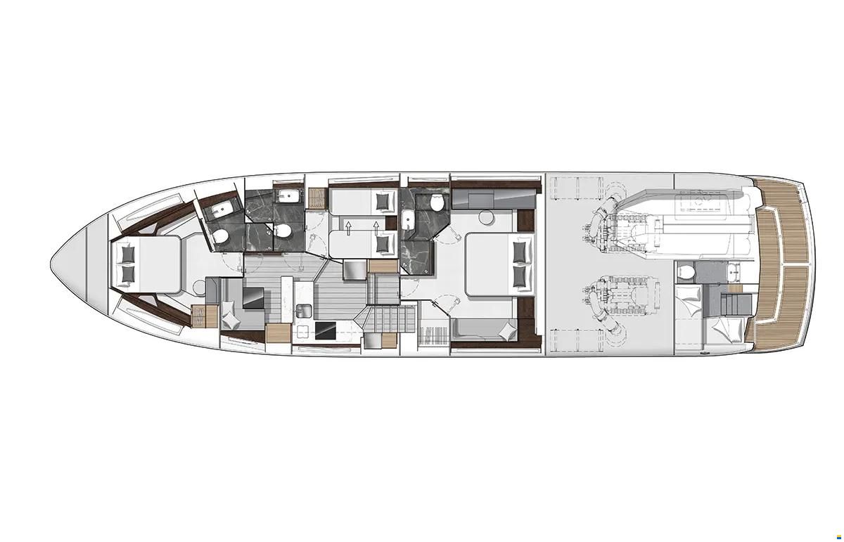 Sunseeker 74 Sport Yacht