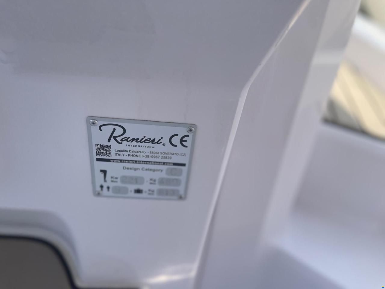 Ranieri Next 240 SH