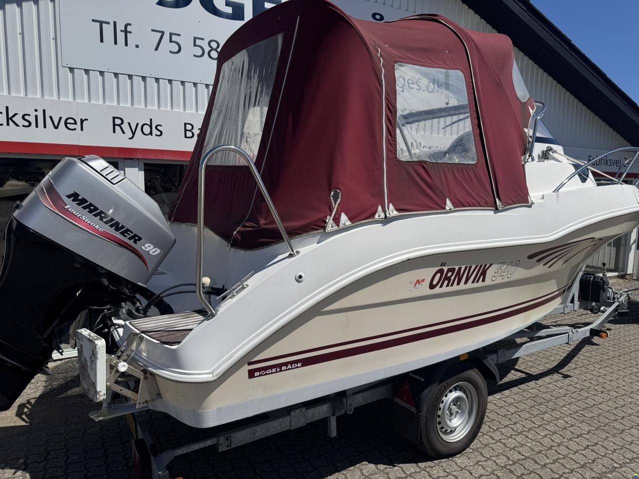 &Ouml;rnvik 540 Cruiser med 90 hk Mercury 4 takt 16V