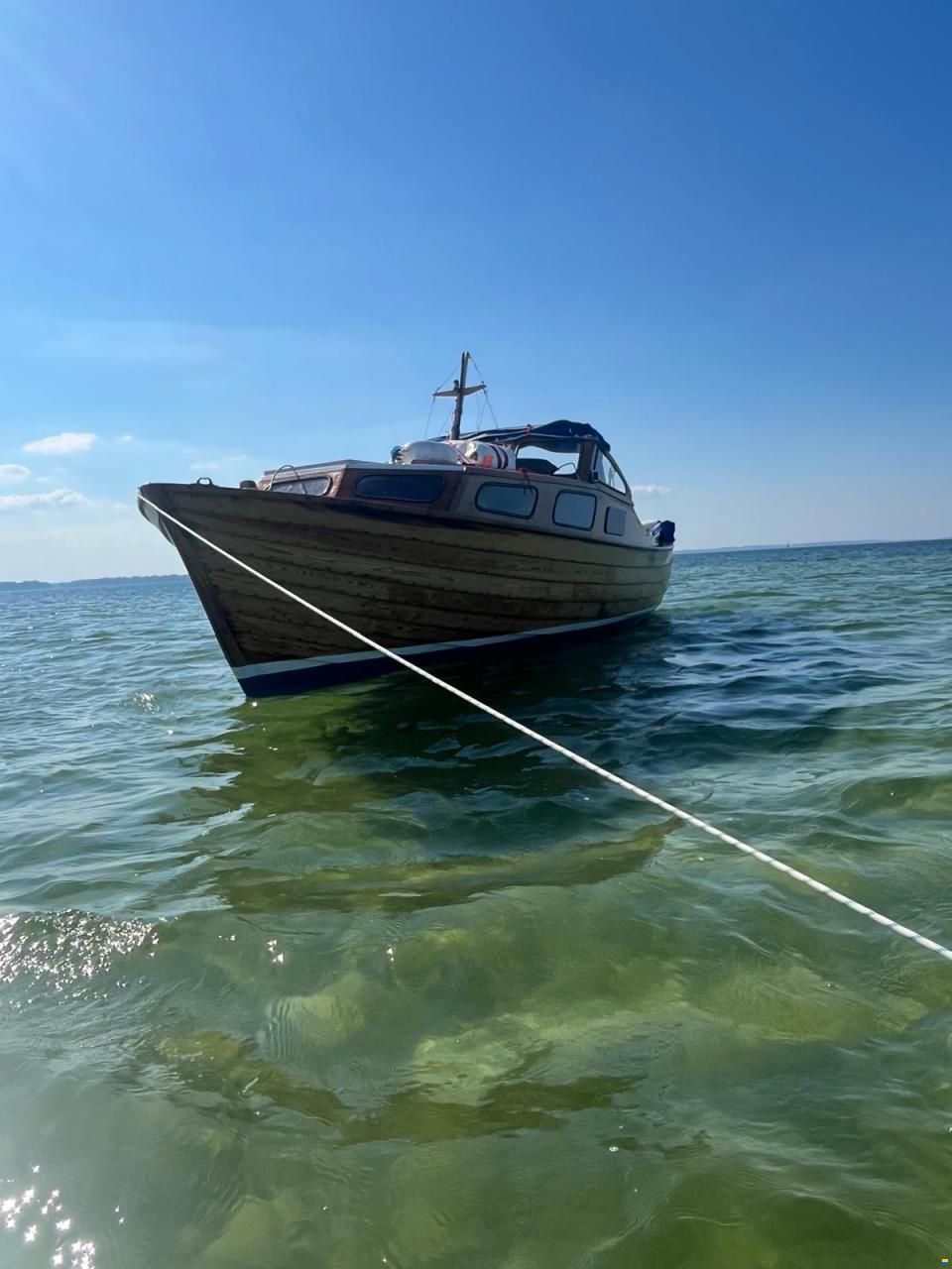 Classic Norwegian Wooden Motor Cruiser