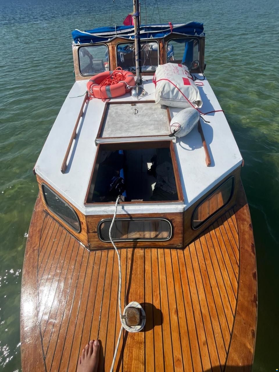 Classic Norwegian Wooden Motor Cruiser