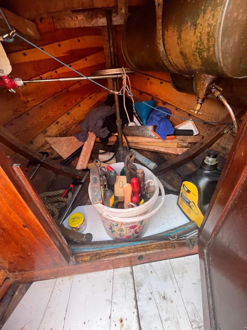Classic Norwegian Wooden Motor Cruiser