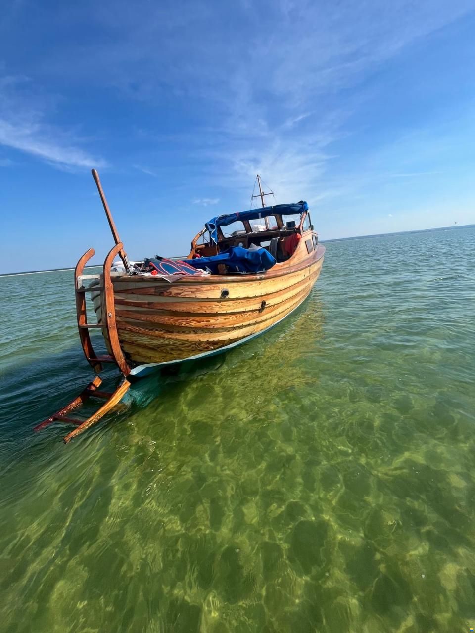 Classic Norwegian Wooden Motor Cruiser