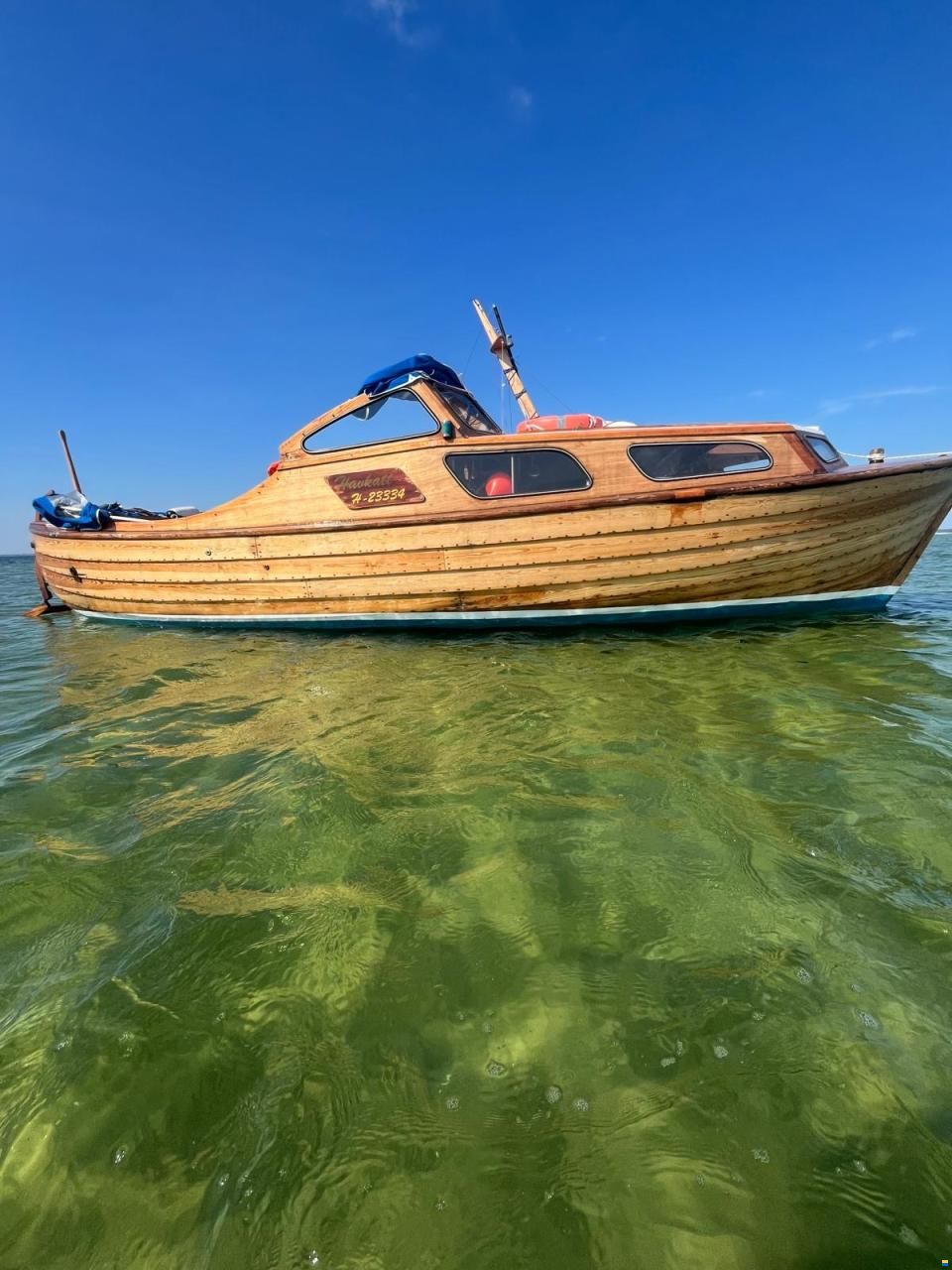 Classic Norwegian Wooden Motor Cruiser