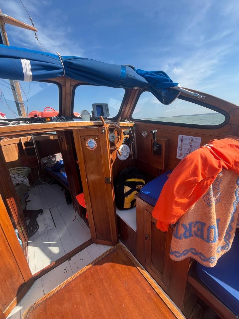 Classic Norwegian Wooden Motor Cruiser