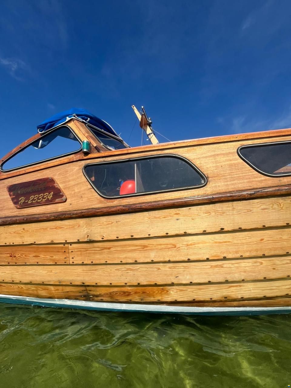 Classic Norwegian Wooden Motor Cruiser