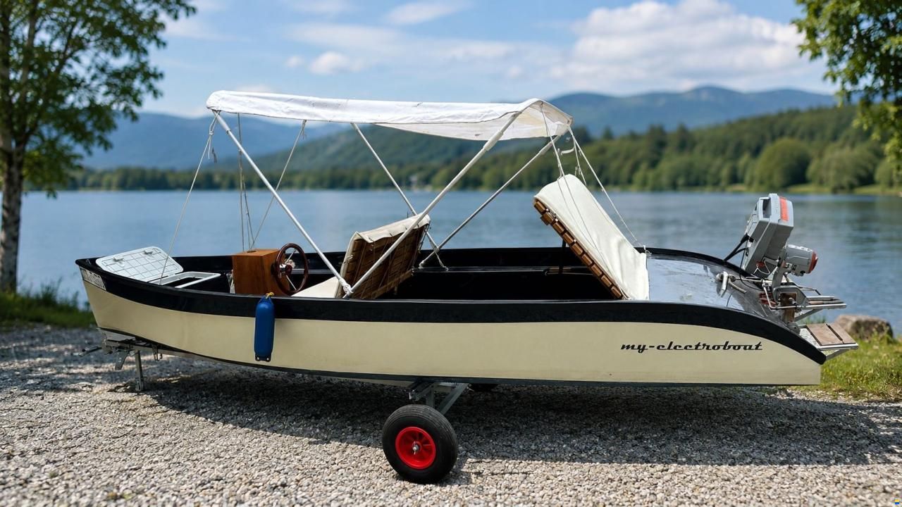 My Elektro-boote BASSO Ruder-Elektroboot Travel 1003