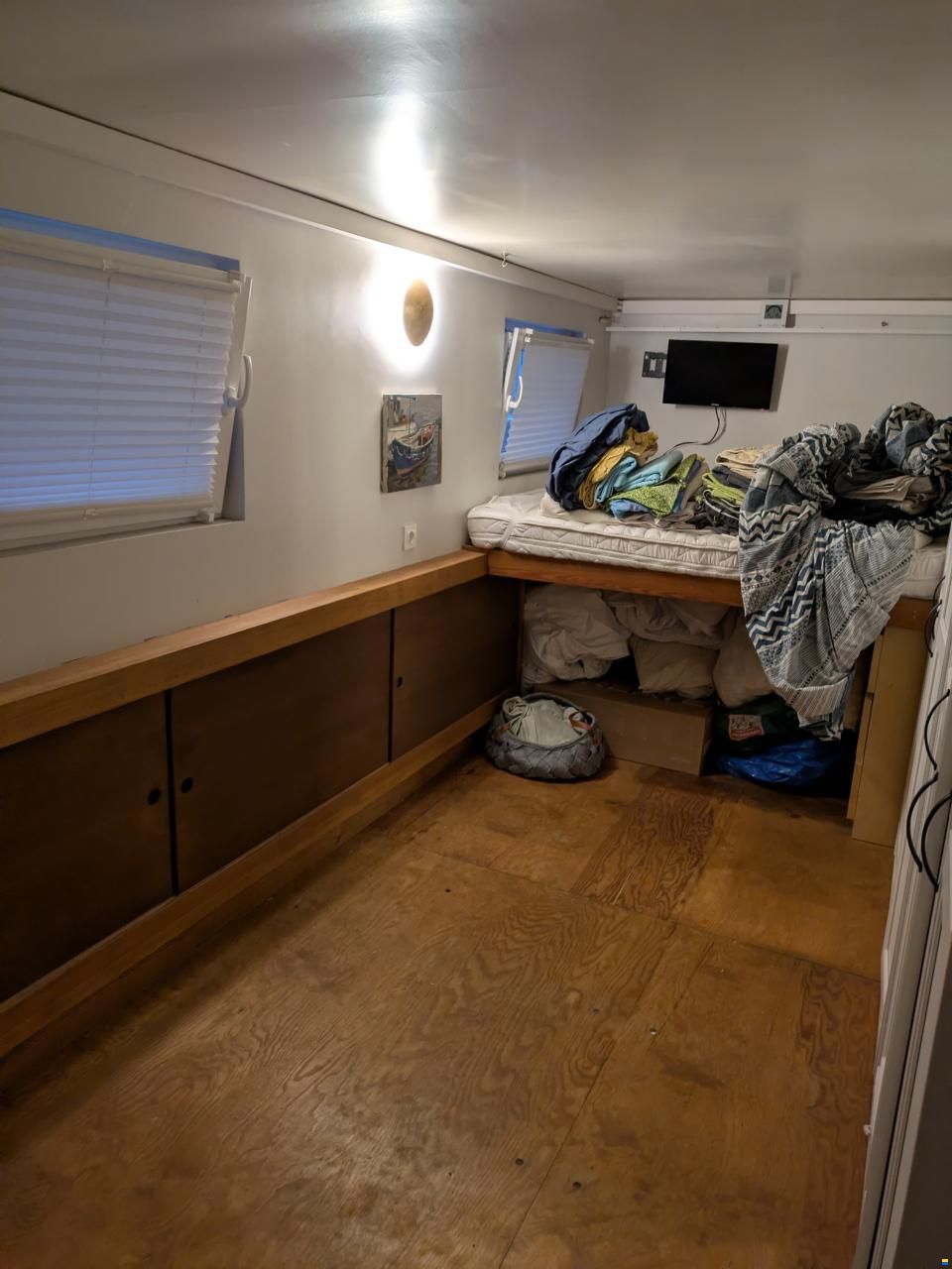 Hausboot Wohnschiff XXL 2 Stock 19,96 x