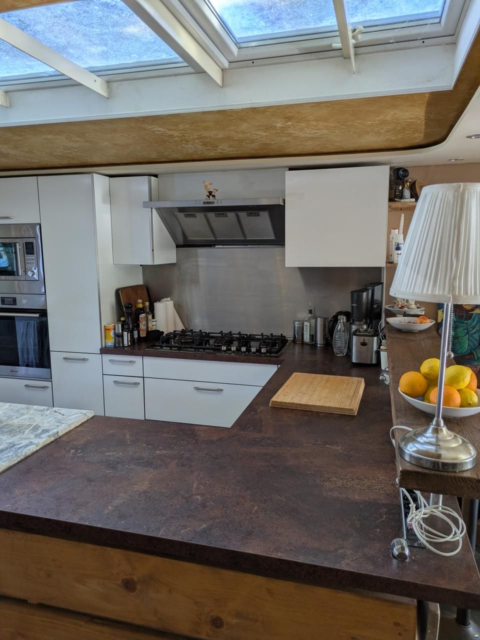Hausboot Wohnschiff XXL 2 Stock 19,96 x