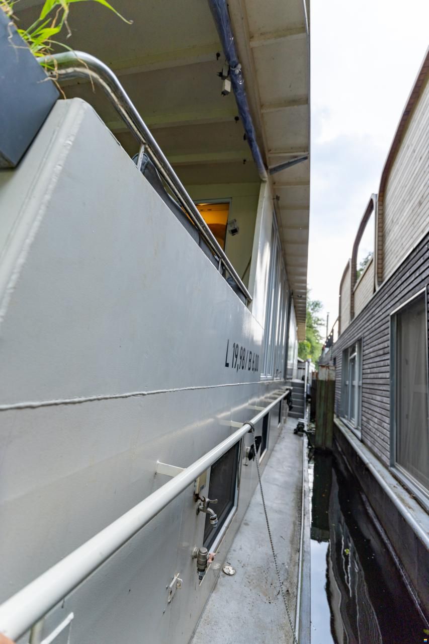 Hausboot Wohnschiff XXL 2 Stock 19,96 x
